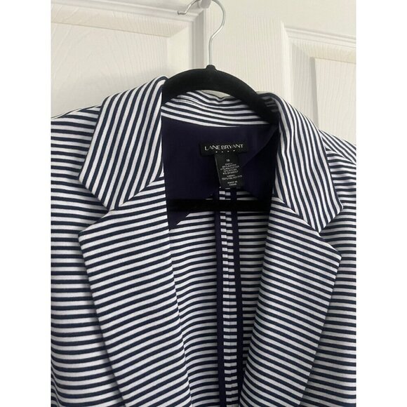 Lane Bryant Striped Blazer - Picture 2 of 3